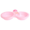 Dog Bowl Anti Bite Detachable Hanging Double Bowls For Dogs Food Auto Water Dispenser Dish Supplies