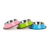 Stainless Steel Color Spray Paint Dog Bowls