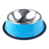 Stainless Steel Color Spray Paint Dog Bowls
