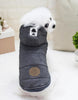 Mustache Hooded Style Pet Dog Coat