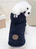 Mustache Hooded Style Pet Dog Coat