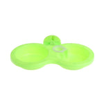 Dog Bowl Anti Bite Detachable Hanging Double Bowls For Dogs Food Auto Water Dispenser Dish Supplies