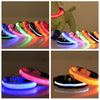 Nylon Pet Dog Collar LED Light Night Safety