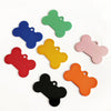 Pet ID Collar Charm Bone Glitter Paw Dog Cat Tag Pendant