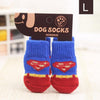 4PCS Warm Puppy Dog Shoes