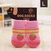 4PCS Warm Puppy Dog Shoes