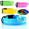 Nylon Pet Dog Collar LED Light Night Safety