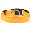 Nylon Pet Dog Collar LED Light Night Safety