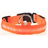 Nylon Pet Dog Collar LED Light Night Safety
